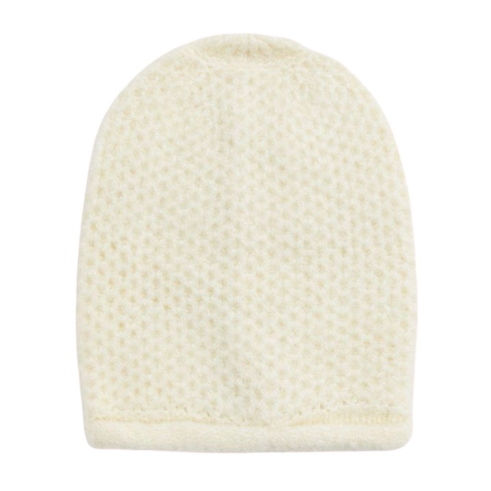 NWT Free People Dreamland Knit Beanie Ivory